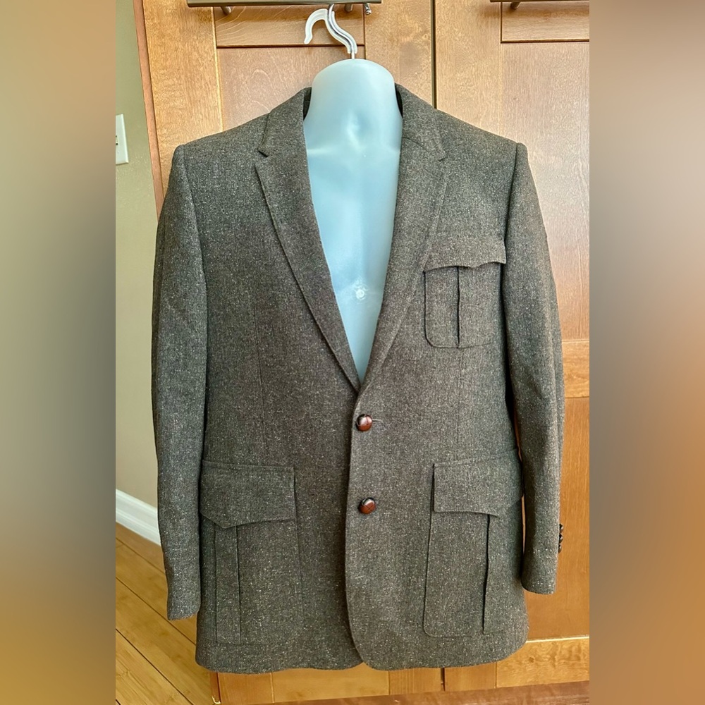 Mens Burberry London Blazer EU Size 52 Pristine Condition